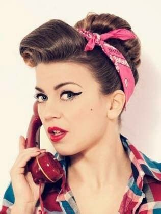Como fazer Penteado Anos 50 .